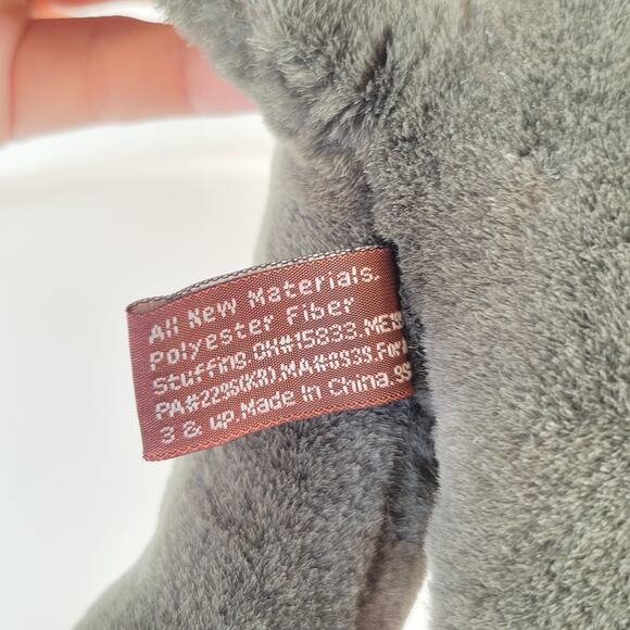 Jungle Joe’s Safari Friends Kate the Elephant Plush Gray 12” Stuffed Animal Toy - Picture 10 of 16